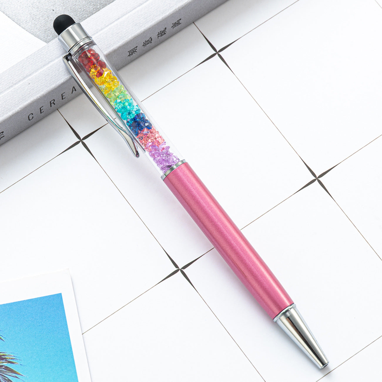 Wholesale Metal Diamond Touch Screen Capacitor Ballpoint Pen